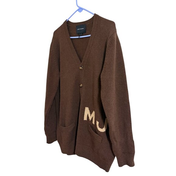 NWOT Marc Jacobs Brown 'The Big Cardigan' Cardigan - Picture 4 of 8